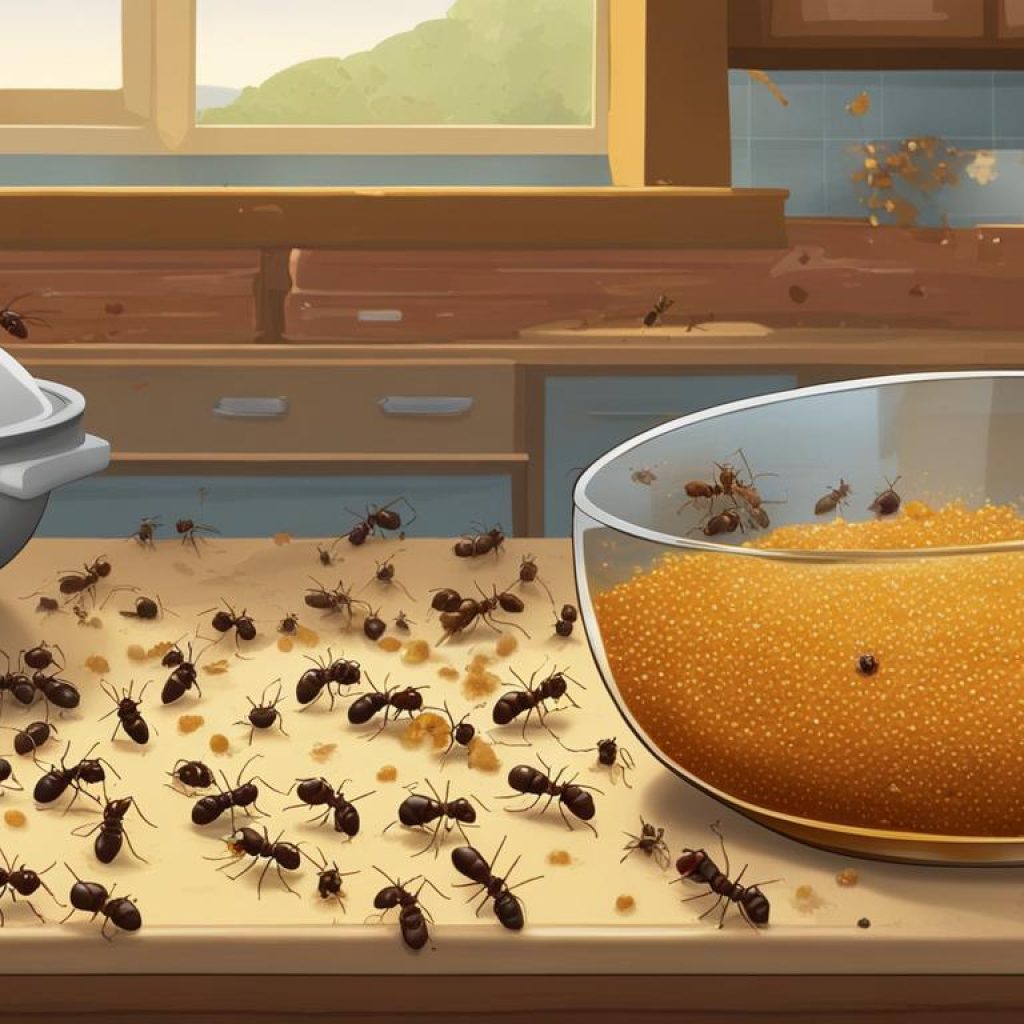 ants suddenly appear in kitchen